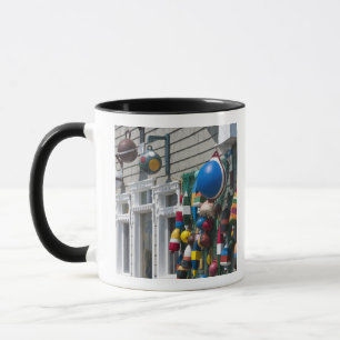Nova Scotia, Canada. Buoy shop in Blue Rocks in Mug