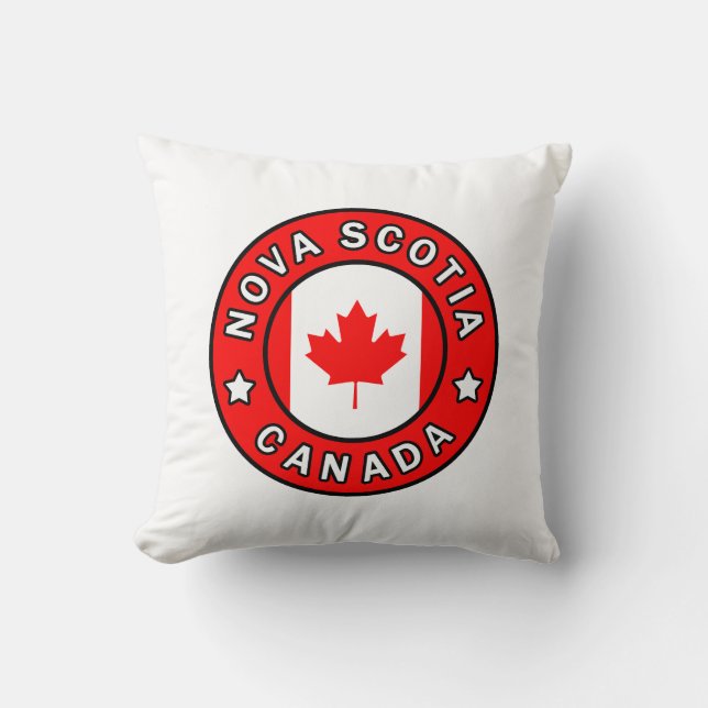 Nova Scotia Canada Cushion (Front)
