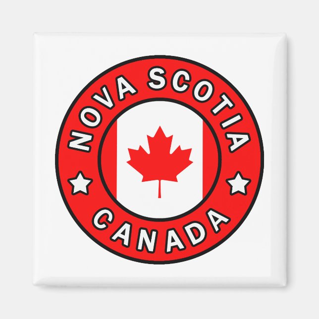 Nova Scotia Canada Magnet (Front)