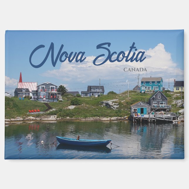 Nova Scotia Canada Magnet Souvenir (Front)