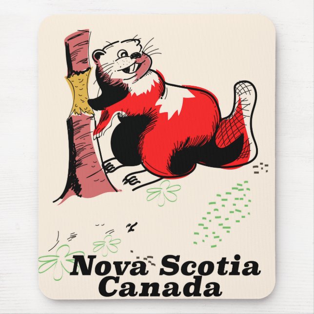 Nova Scotia Canada Mouse Pad (Front)