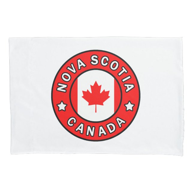 Nova Scotia Canada Pillowcase (Front)