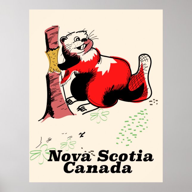 Nova Scotia canada Poster (Front)