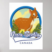 Nova Scotia Canada travel logo