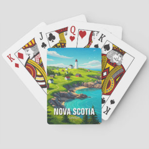 Nova Scotia Canada Travel Playing Cards