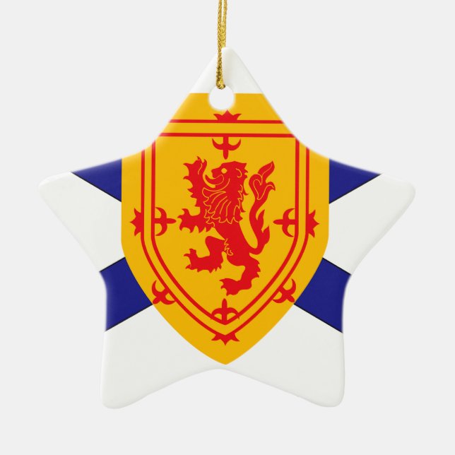 NOVA SCOTIA CERAMIC TREE DECORATION (Front)