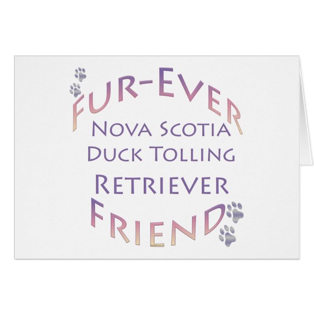 Nova Scotia Duck Tolling Furever (Front Horizontal)