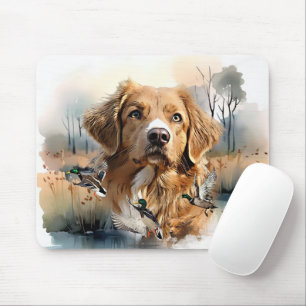 Nova Scotia Duck Tolling Retriever, Art Mouse Pad