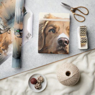 Nova Scotia Duck Tolling Retriever, Art Wrapping Paper