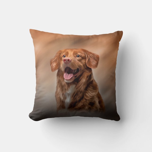 Nova Scotia Duck Tolling Retriever Cushion (Front)