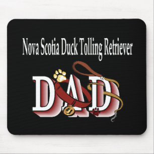 Nova Scotia Duck Tolling Retriever Dad Gifts Mouse Pad