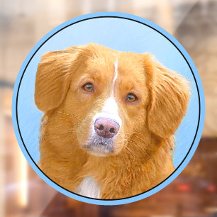 Nova Scotia Duck Tolling Retriever Dog Painting