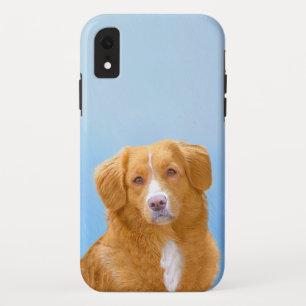 Nova Scotia Duck Tolling Retriever Dog Painting Case-Mate iPhone Case