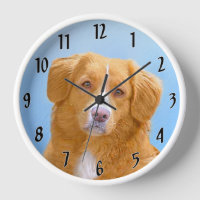 Nova Scotia Duck Tolling Retriever Dog Painting
