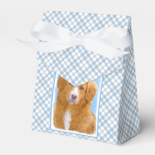 Nova Scotia Duck Tolling Retriever Dog Painting Favour Box
