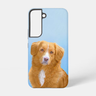 Nova Scotia Duck Tolling Retriever Dog Painting Samsung Galaxy Case