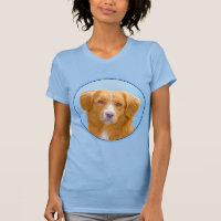 Nova Scotia Duck Tolling Retriever Dog Painting