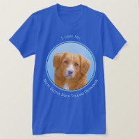 Nova Scotia Duck Tolling Retriever Dog Painting