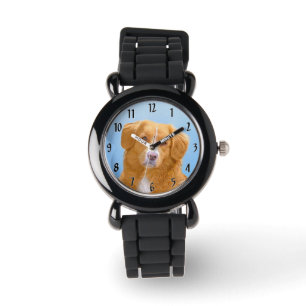 Nova Scotia Duck Tolling Retriever Dog Painting Watch