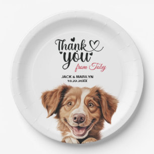 Nova Scotia Duck Tolling Retriever Dog Paper Plate