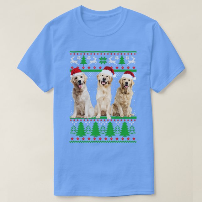 Nova Scotia Duck Tolling Retriever Merry Christmas T-Shirt (Design Front)