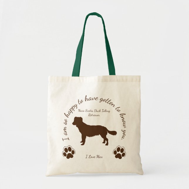 Nova Scotia Duck Tolling Retriever Original bag トー (Front)