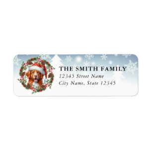 Nova Scotia Duck Tolling Retriever Return Label