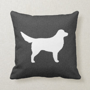 Nova Scotia Duck Tolling Retriever Silhouette Cushion