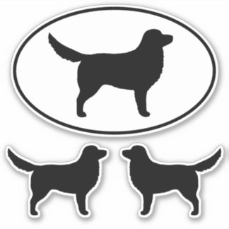 Nova Scotia Duck Tolling Retriever Silhouettes