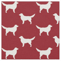 Nova Scotia Duck Tolling Retriever Silhouettes Red