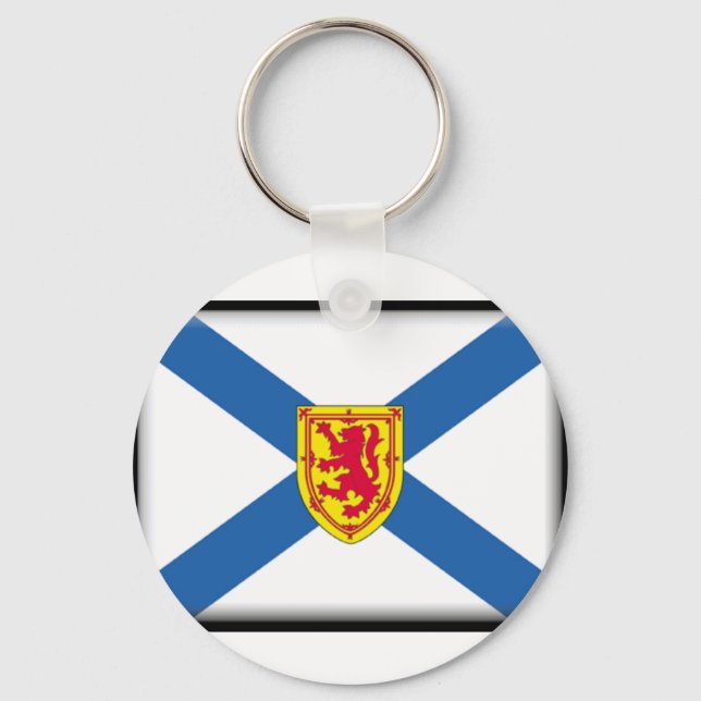 Nova Scotia Flag Key Ring (Front)