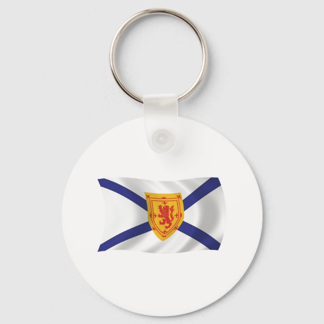 Nova Scotia Flag Keychain (Front)