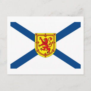 Nova Scotia Flag Postcard