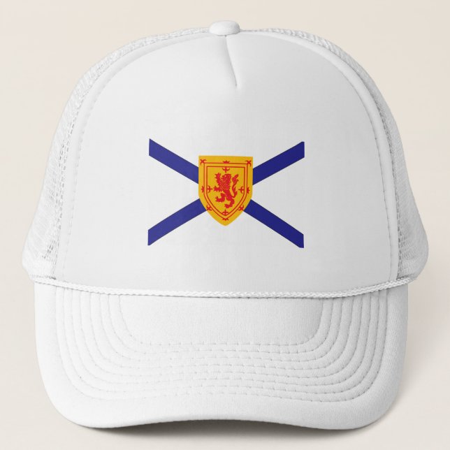 NOVA SCOTIA Flag Trucker Hat (Front)