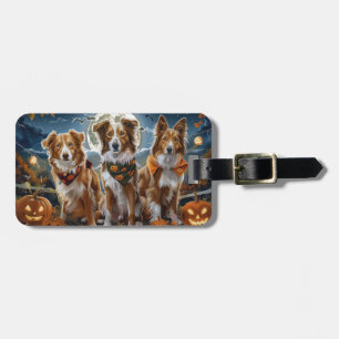 Nova Scotia Halloween Spooky Luggage Tag