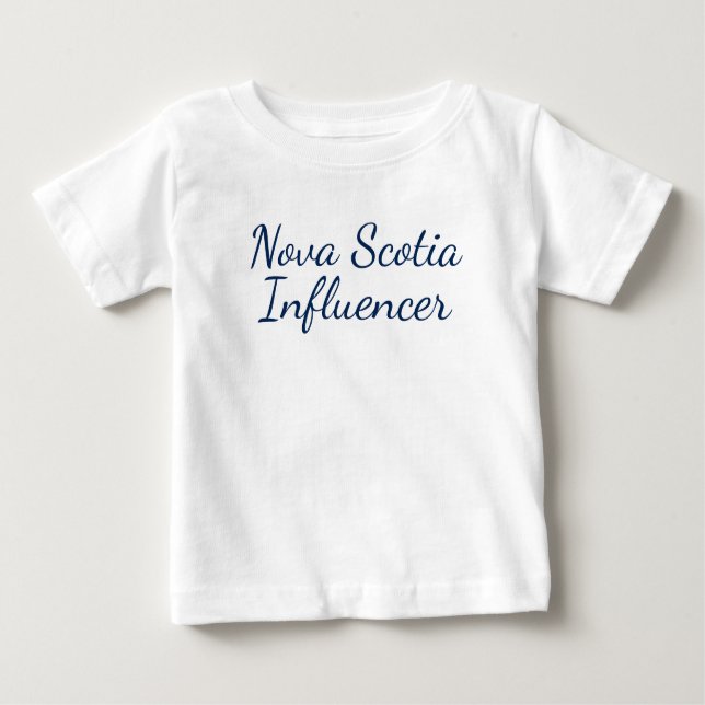Nova scotia Influencer Customize, province or city Baby T-Shirt (Front)