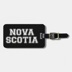 Nova Scotia Luggage Tag