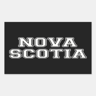 Nova Scotia Rectangular Sticker