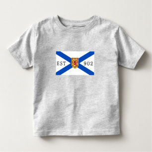 Nova Scotia shirt nova scotia flag 902 Editable
