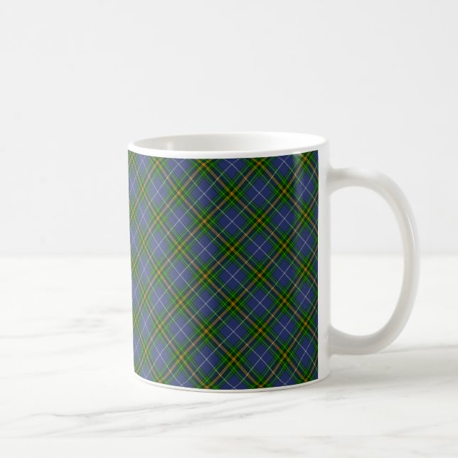 Nova Scotia Tartan Designed Print (Canada) Coffee Mug (Right)