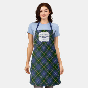 Nova Scotia Tartan Plaid Business Apron