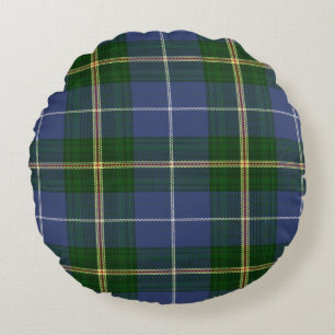 Nova Scotia Tartan Plaid Decorator round pillow