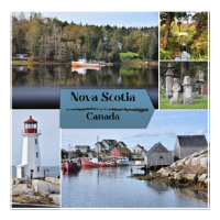 Nova Scotia Travel Poster,