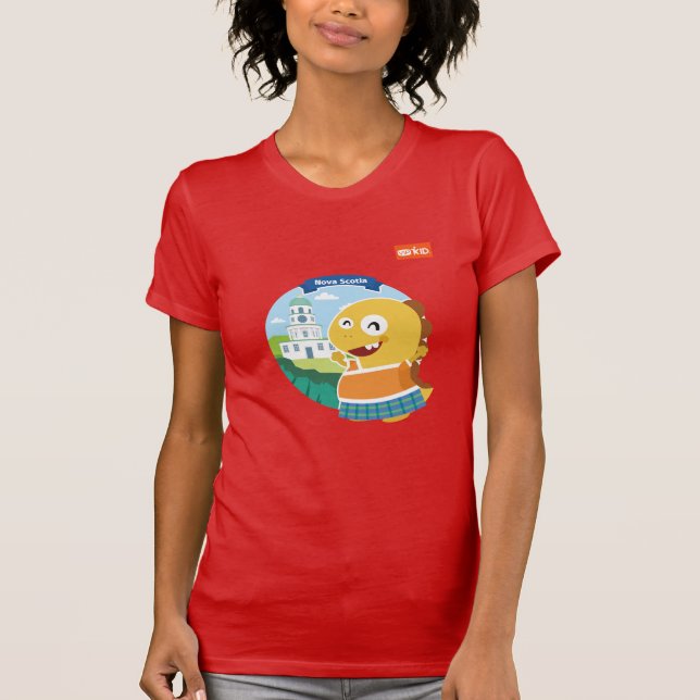 Nova Scotia VIPKID T-Shirt (orange) (Front)