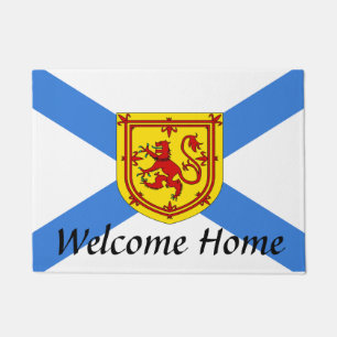 Nova Scotia Welcome home Mat Canada Mat Door Mat