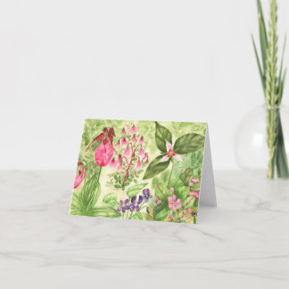 Nova Scotia Wildflowers Greeting Card