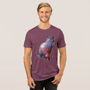 Nova Space In Cat Tri-Blend Shirt