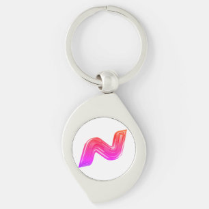 Nova special pink logo keychain