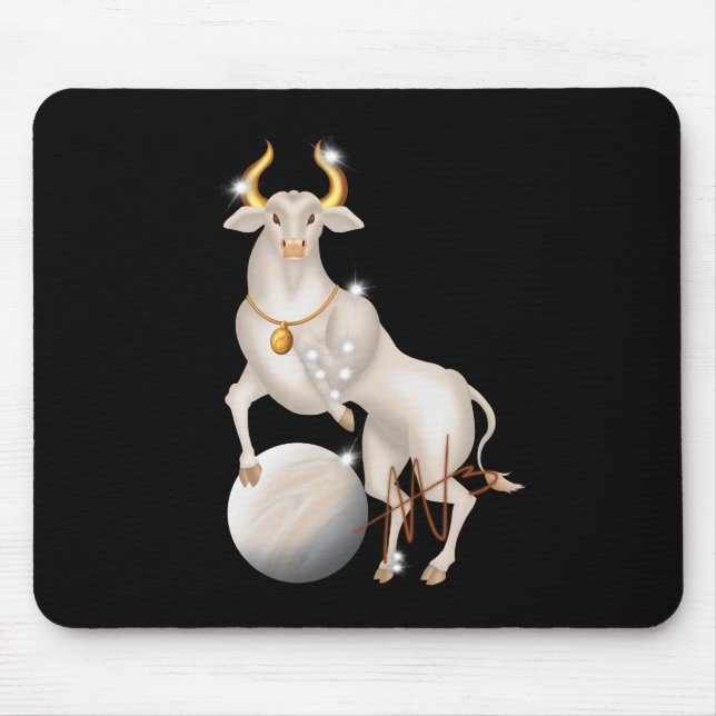 Nova Taurus Venus Zodiac Mouse Pad (Front)