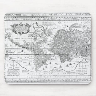 Nova Totius Terrarum Orbis Mouse Pad
